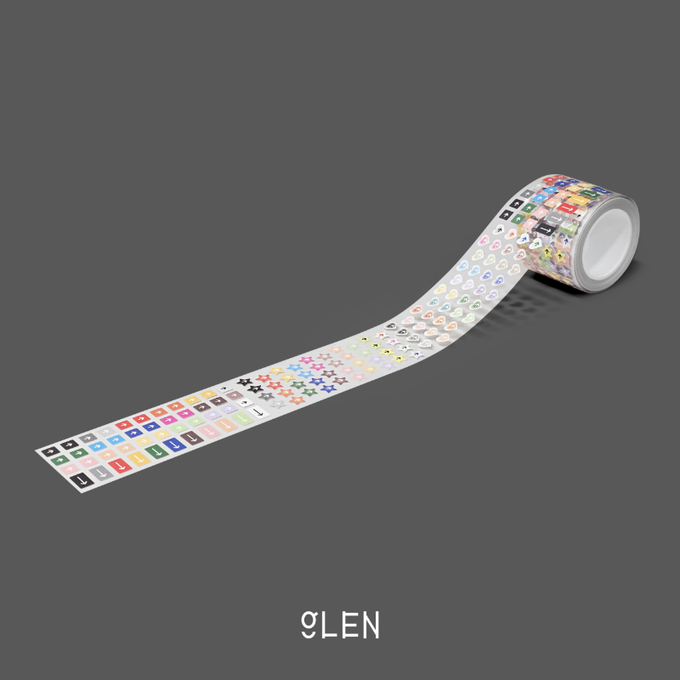 Glen Small Arrow Shape Kiss-Cut Deco Tape
