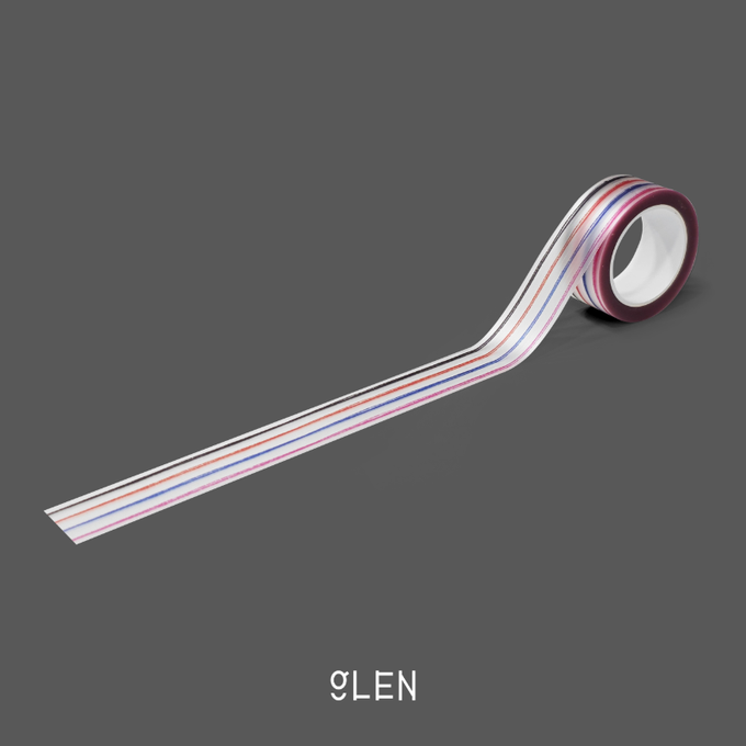 Glenn 4B Pencil Kiss Cut Masking Tape