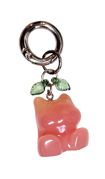 Melting Glee Peach Balbal Keyring
