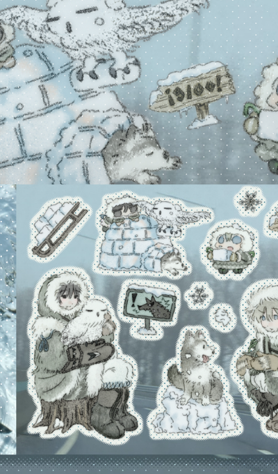경界 igloo ステッカー
