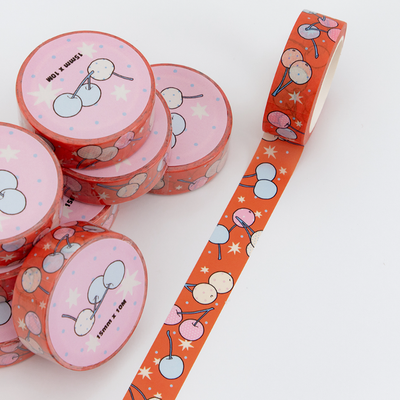 Cakey Cherry Masking Tape