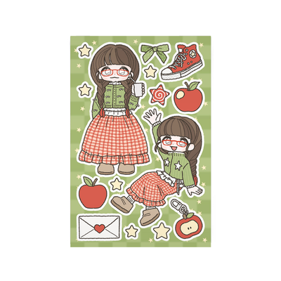 Studio Fondue Apple Core Sticker