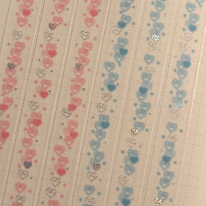 Happy Strawberry Fluffy Shop Love-Filled Park Masking Tape