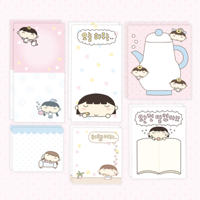 Room Room Deco and Tea Time Matte Paper Sticker Pack