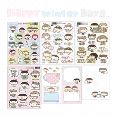 Rumrum Happy Winter Day Sticker Pack