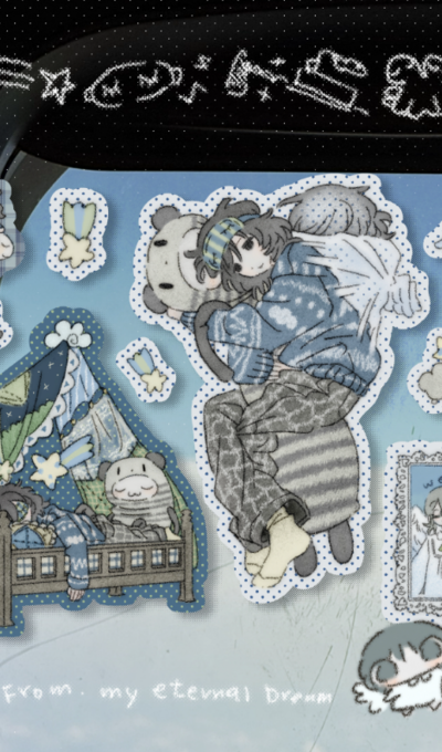 ケイギェ from my eternal dream ステッカー