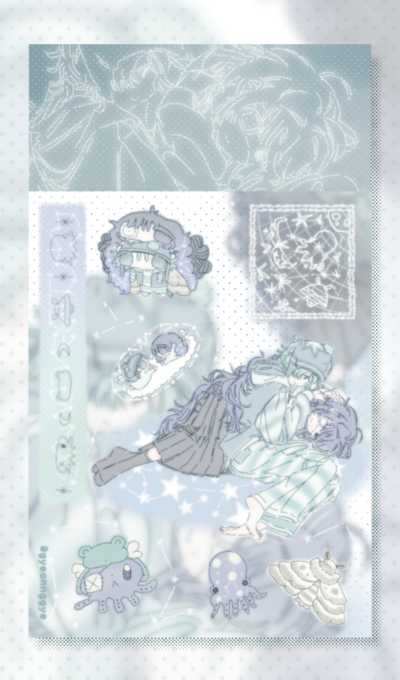 境界 Hug Me! ステッカー