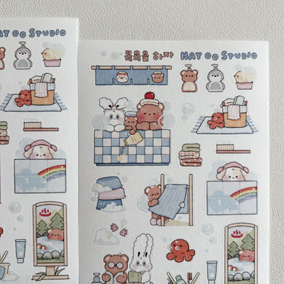 HeyOhStudio Let's Take a Bath Sticker