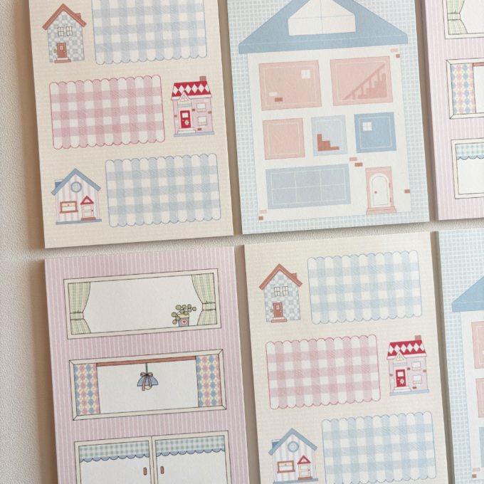 Hey Oo Studio Three Windows Memo Pad