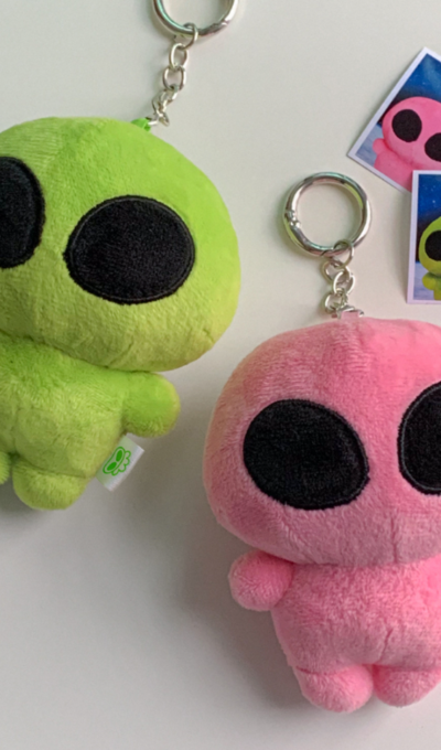 チャニャ ウォクチ ぬいぐるみキーリング 2type
