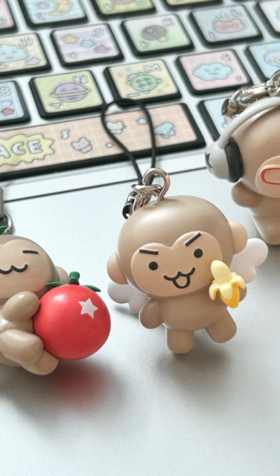 デコボコ ヤムスンイ ピキュア キーリング 3type