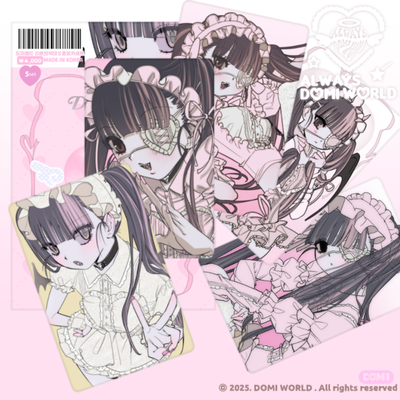 Domi World Ribbon's Demon 5-Type Photocard Set