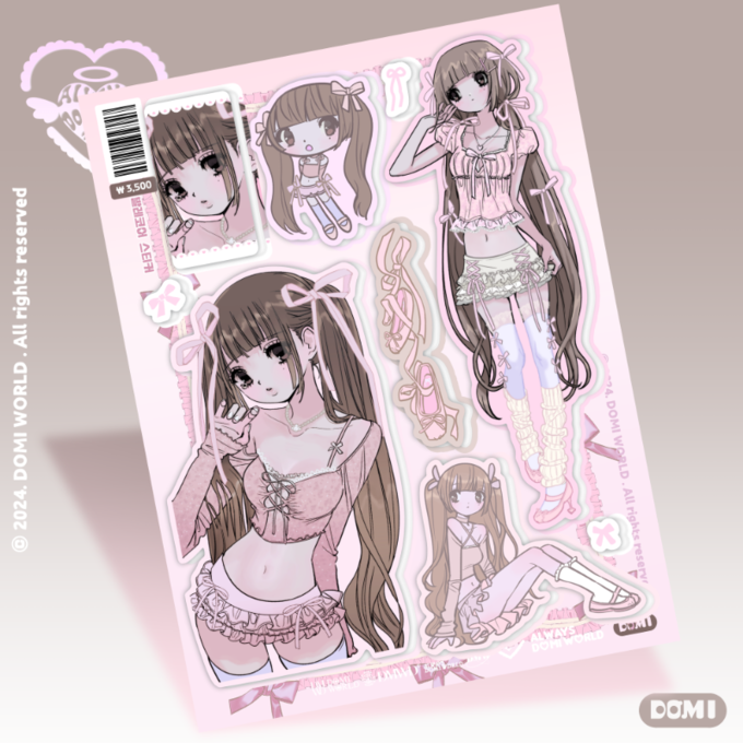 Domi World Ballet Core Sticker