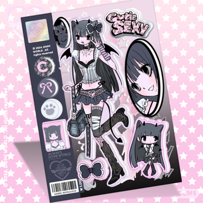 Domi World Cutie Sexy Sticker