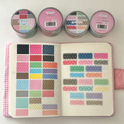 The Glint Of Dot Lover Kiss Cut Masking Tape
