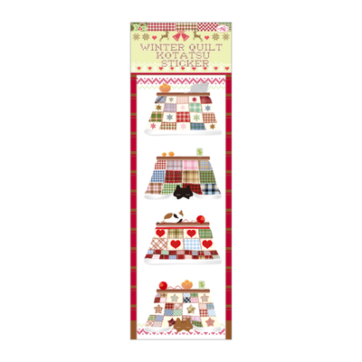 Pearlbutton Winter Quilt Kotatsu Sticker
