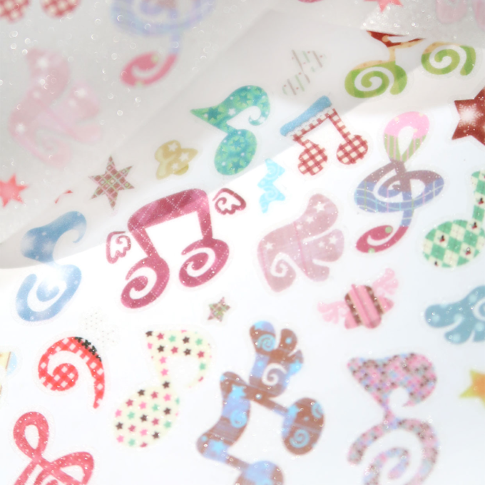 DecoNeverdie Angels Chime Kiss-Cut Masking Tape