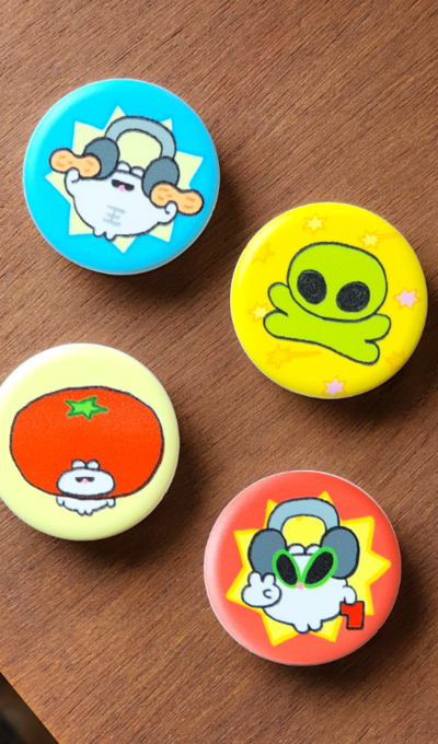 チャニャ グリップトック 4type