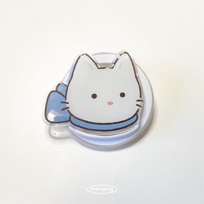Manyang Ribbon Cat Face MagSafe Smart Tok