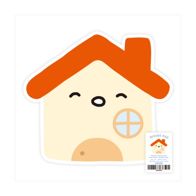 Fukafuka Studio Home Cozy Home Mouse Pad