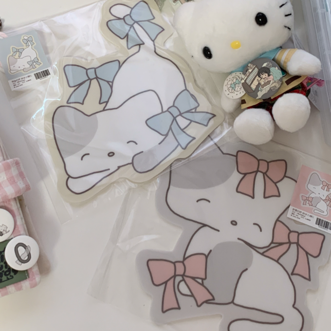 Soso Hihi Ribbon Mouse Pad 2 Colors