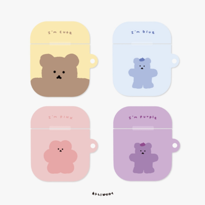 [Chani Bear] Color Chani Bear AirPods Case 4 Colors