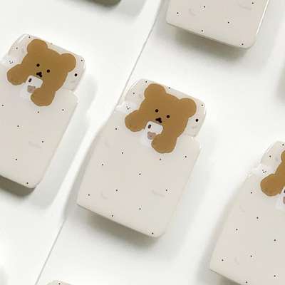 Charni Bear Character Shape Smart Tok Sleepy