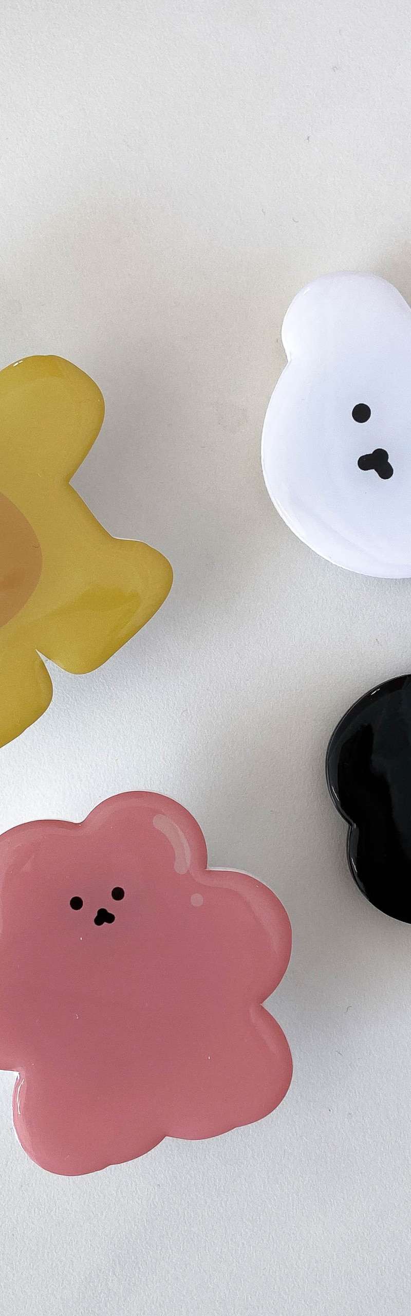 [Charni Bear] Shaped Smart Phone Pop Socket 4 Types