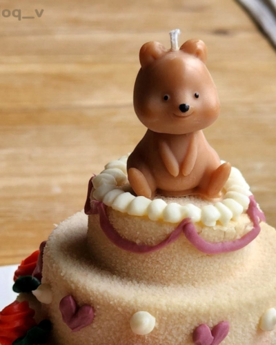 [ドンドンキャンドル]クォッカケーキキャンドル