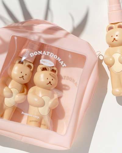 【ロマーネ】DONATDONAT ベア トラベル 詰め替え容器 セット