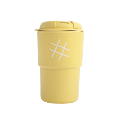 Fuka Fuka Studio Melon Bread Tumbler Yellow
