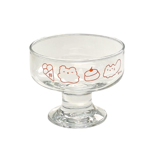 Fukafuka Studio Doodle Dessert Goblet