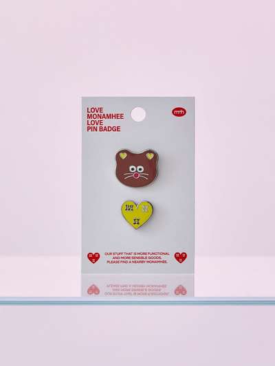 MNH Bread Metal Pin Badge