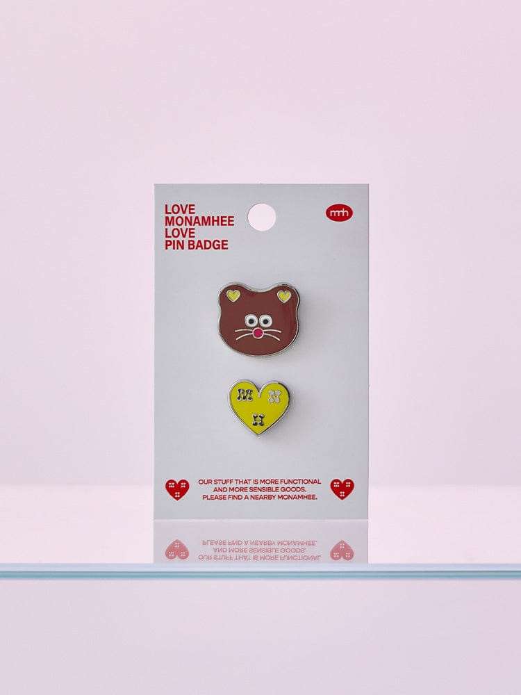 MNH Bread Metal Pin Badge