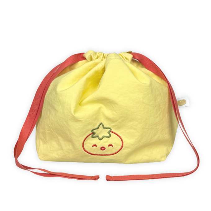 Fukafuka Studio Dumpling Pouch - Tomato