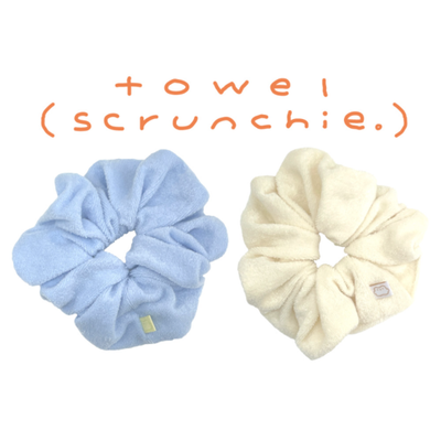 Fukafuka Studio Towel Scrunchie 2 Types