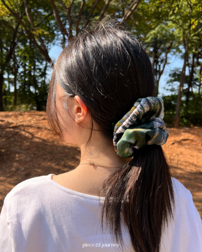 ピースオブジャーニー ヘアスクランチ フォレスト