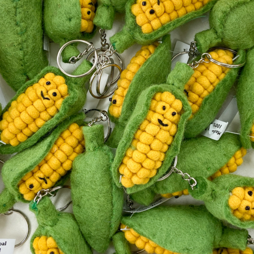 [Sosoro wa] Corn Wool Keyring
