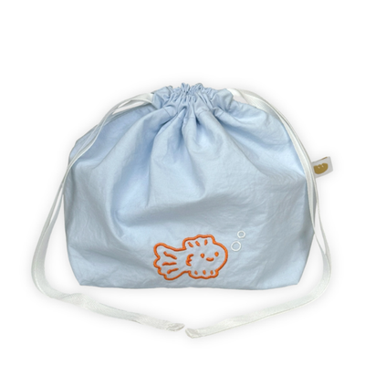 Fuka Fuka Studio Dumpling Pouch - Fish