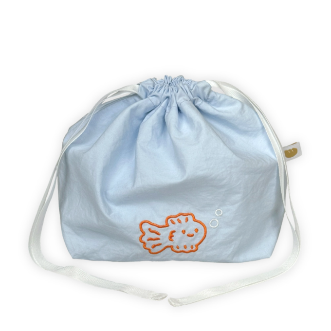 Fuka Fuka Studio Dumpling Pouch - Fish