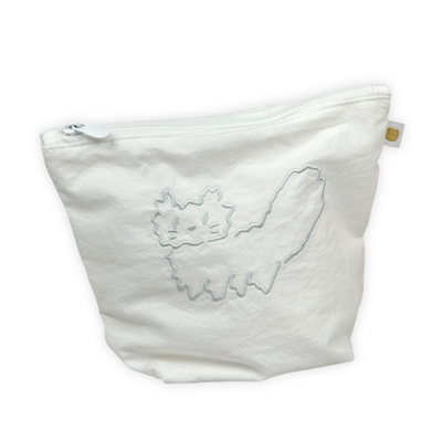 Fukafuka Studio Standing Pouch - Surprised Meong