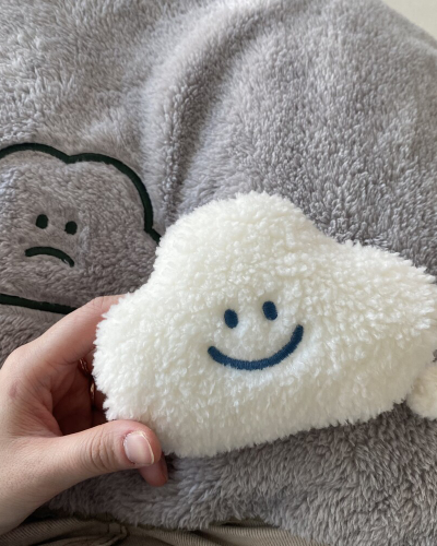 [Sky Folio] Poggle Cloud Zipper Pouch