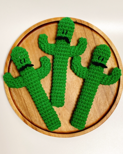 [Amicom] Matatabi Cactus Cat Knitted Toy