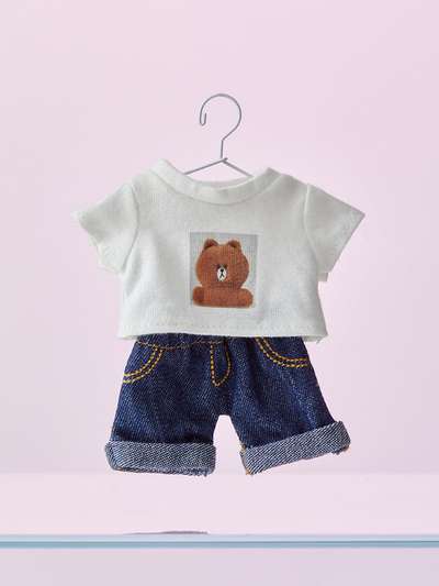 Collage X MNH Petit Closet White Shirt Set