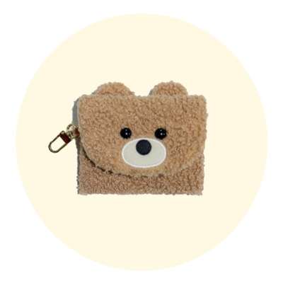 [BANDLE] BeBe Bear Card Mini Pouch