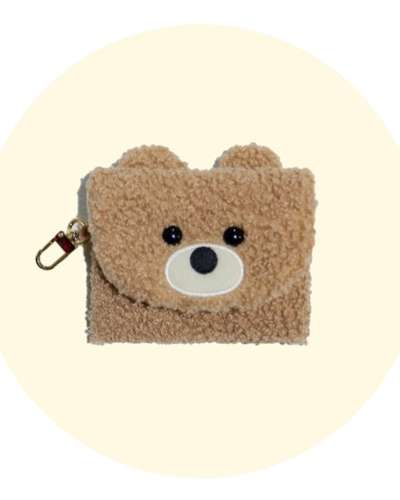 [BANDLE] BeBe Bear Card Mini Pouch