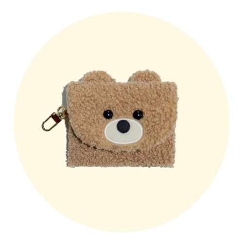 [BANDLE] BeBe Bear Card Mini Pouch