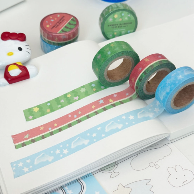 Achoo Coco Summer Masking Tape 3 Types