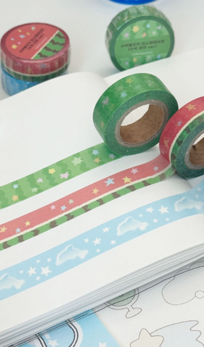 Achoo Coco Summer Masking Tape 3 Types