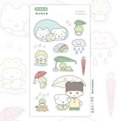 Hidamari Rainy Day Sticker